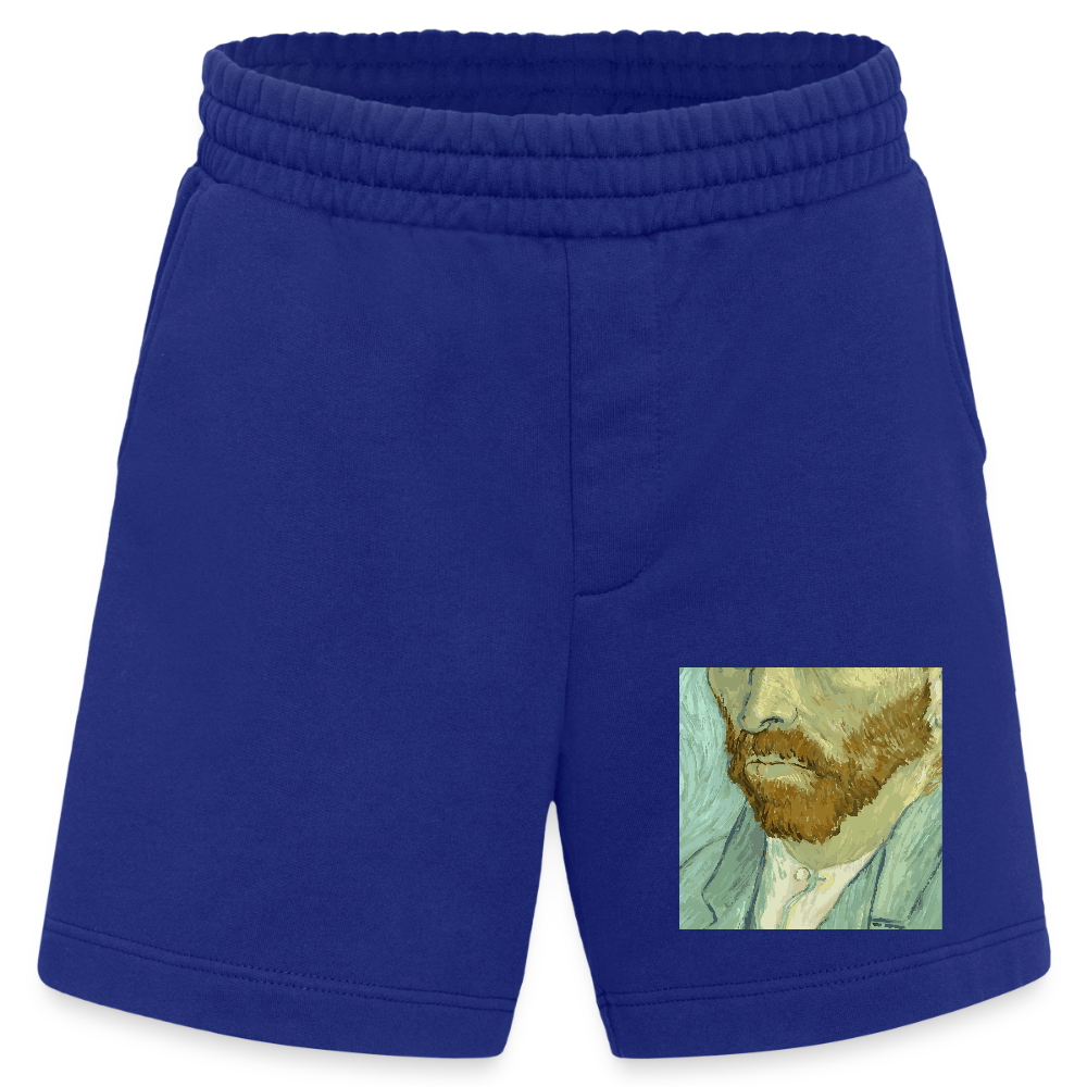 Heavyweight organic shorts made in EU - Iconic Blue