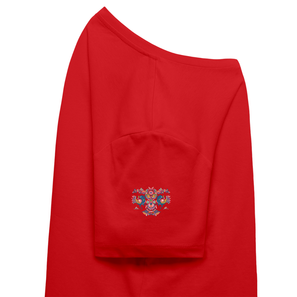 Stanley/Stella Relaxed vrouwen bio-T-shirt met ronde hals SERENA - rood