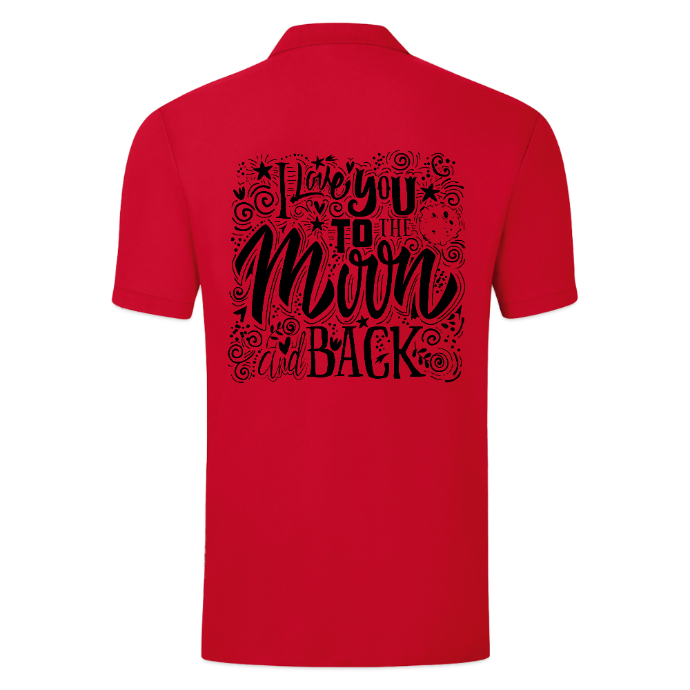 JAKO Mannen Polo Organic - rood