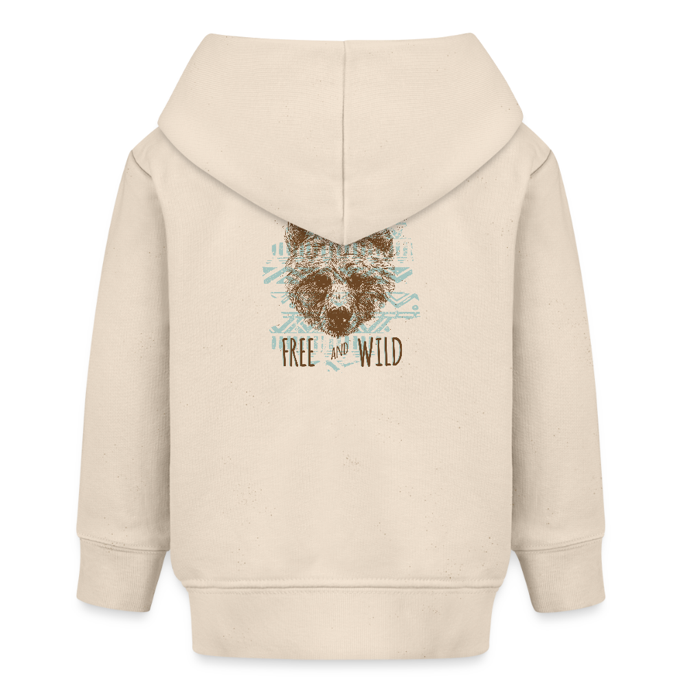 Stanley/Stella Bio hoodie BABY CRUISER - witgrijs