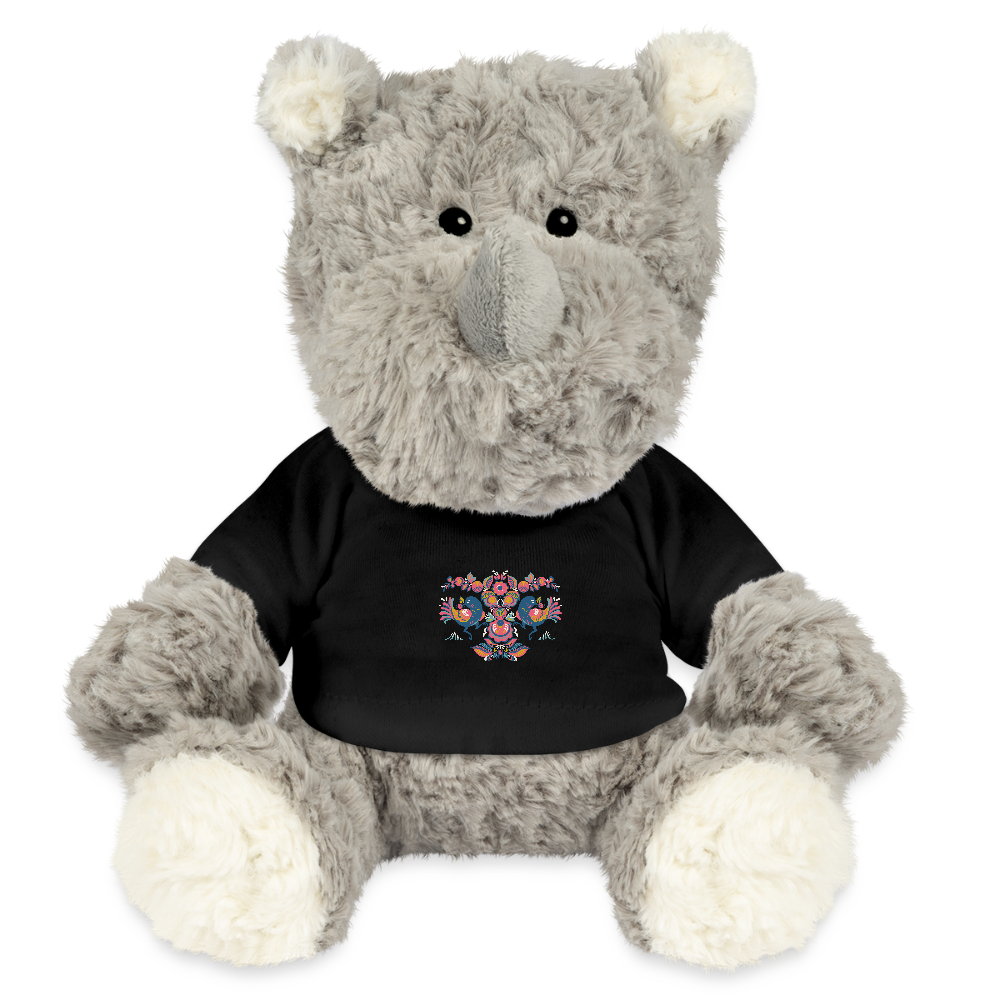 MiniFeet® Neushoorn Svea - zwart