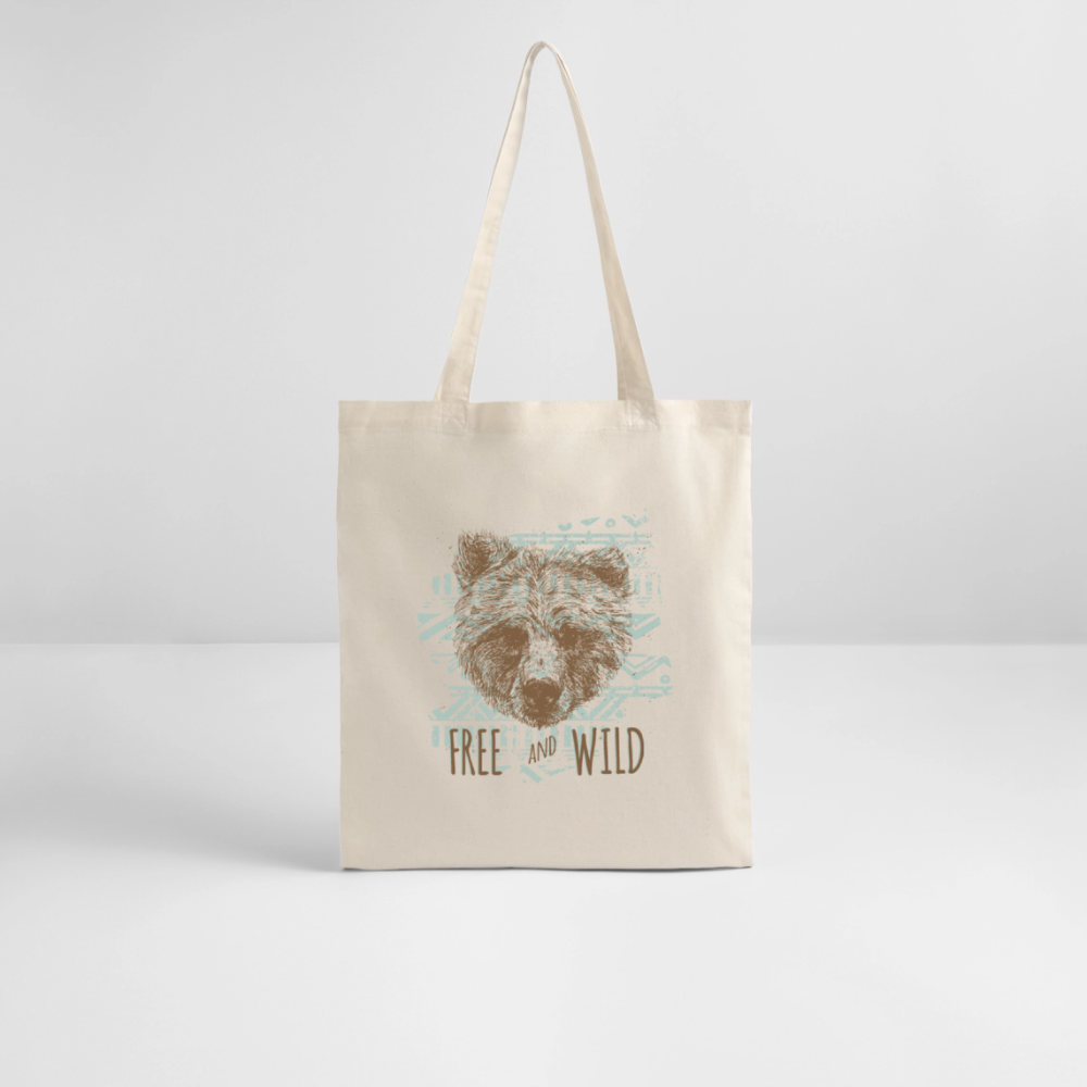Stanley/Stella bio stoffen tas - witgrijs