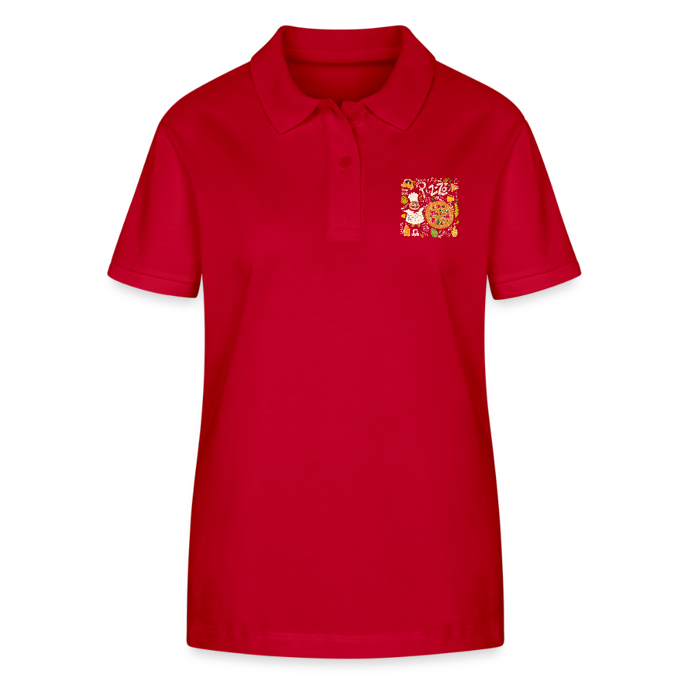 Stanley/Stella Vrouwen bio poloshirt ELLISER - rood