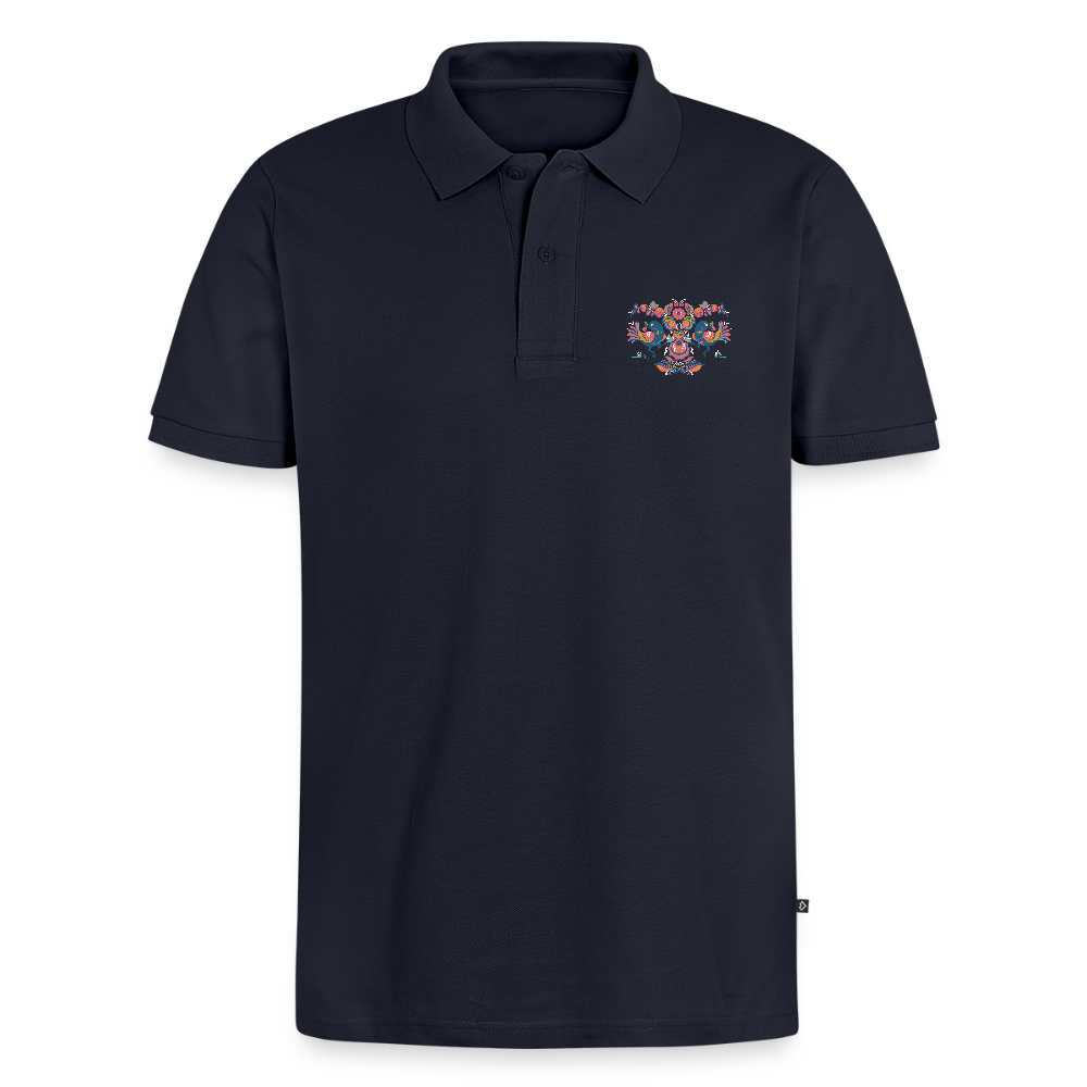 Mannen Premium Bio Poloshirt - navy