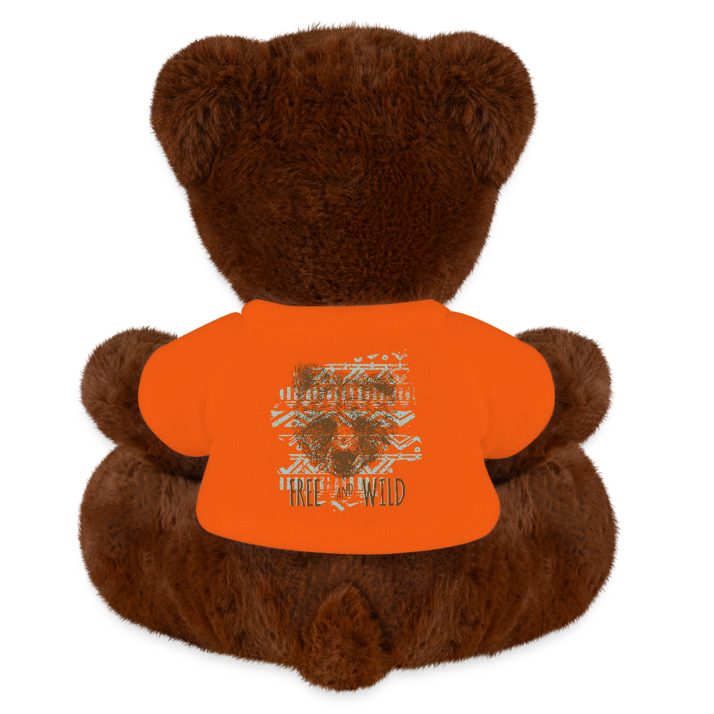 MiniFeet® RecycelBär® bruin - goudoranje