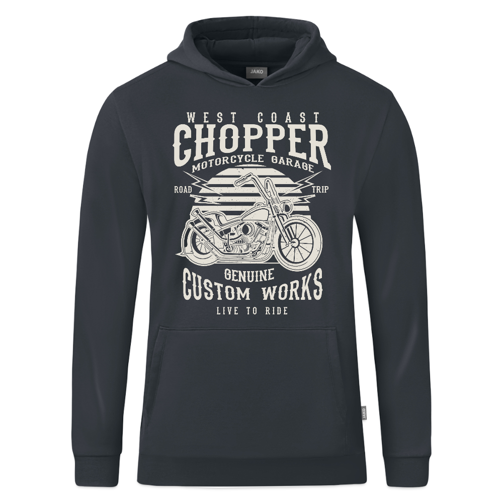 JAKO Kinderhoodie Organic - houtskool