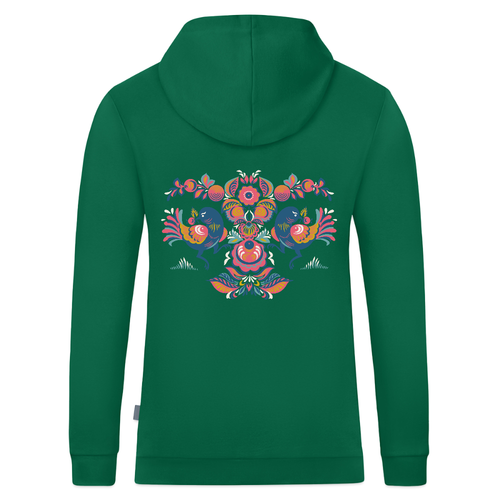 JAKO Kinderhoodie Organic - kelly groen