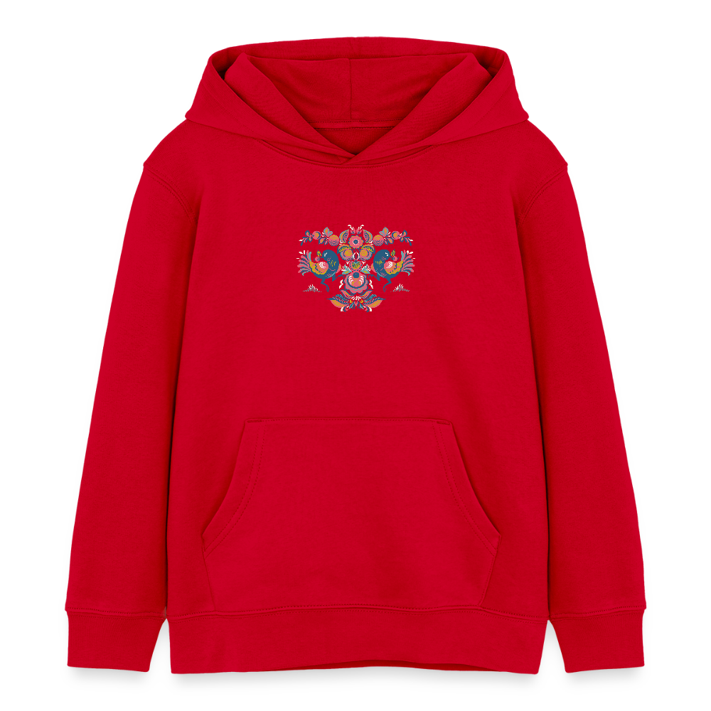 Stanley/Stella Kinder-bio-hoodie Mini Cruiser - rood