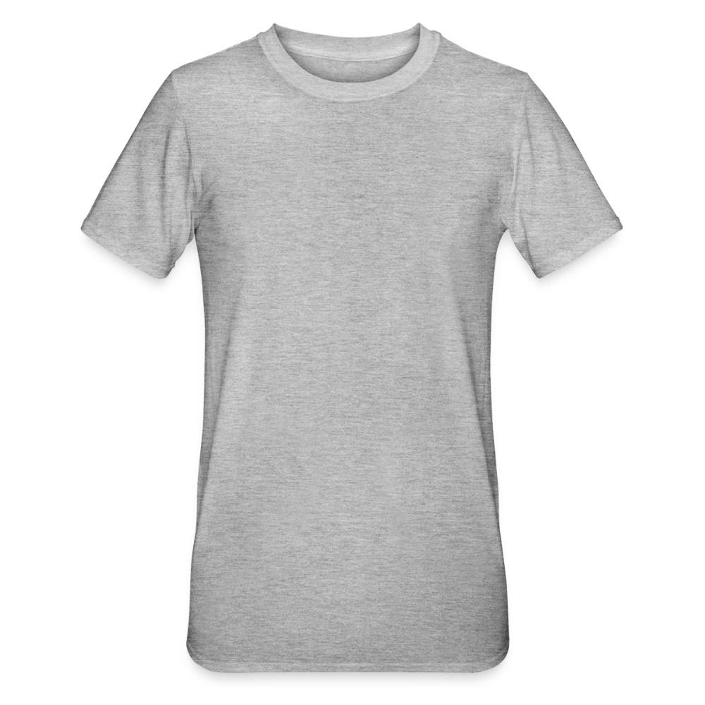 Unisex Polycotton T-shirt - grijs gemêleerd