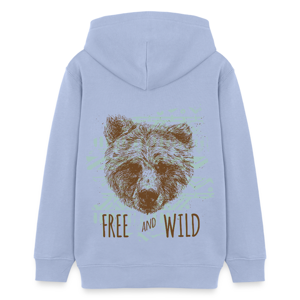 Stanley/Stella Tiener bio-hoodie Mini Cruiser - sky