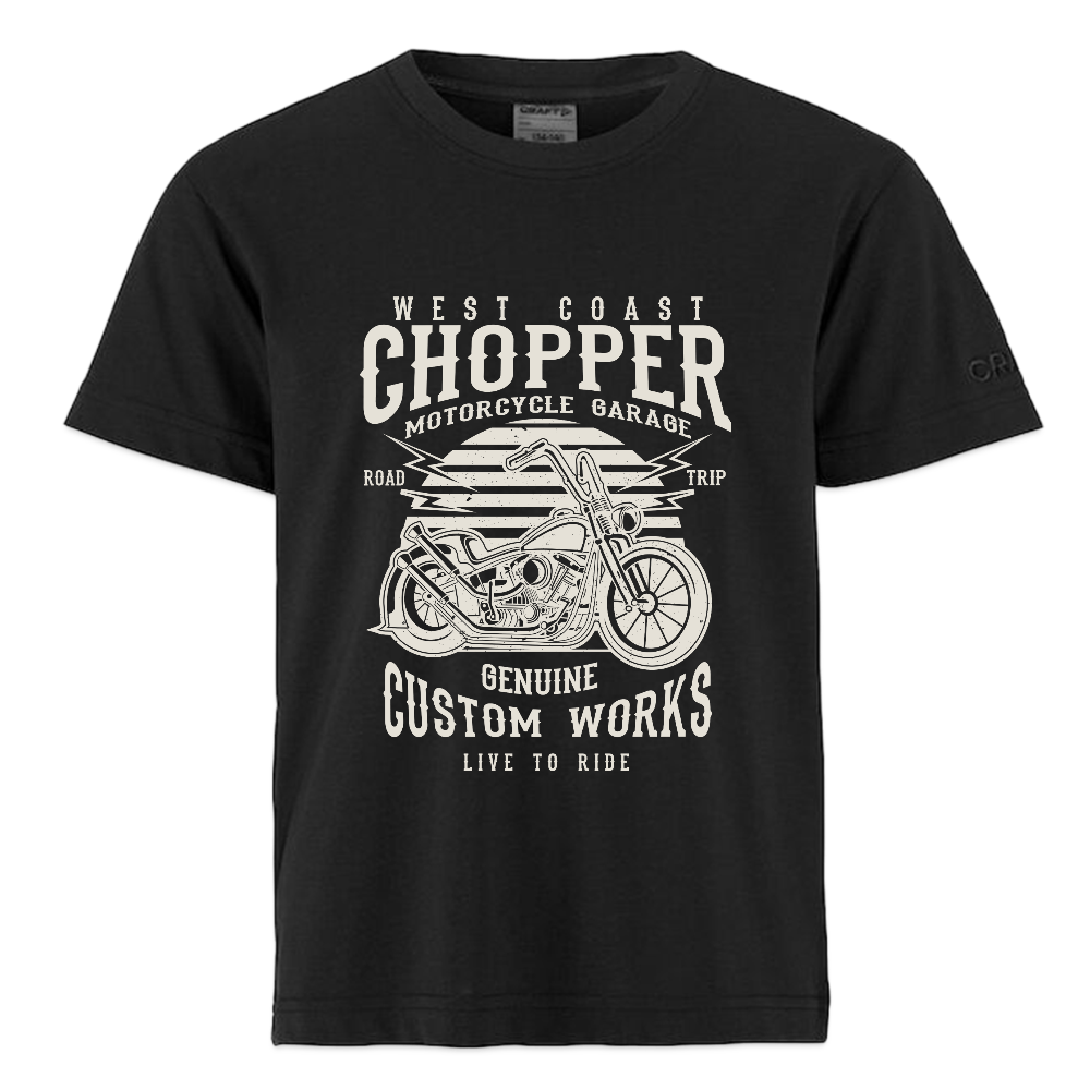 CRAFT Community 2.0 tieners T-shirt - zwart