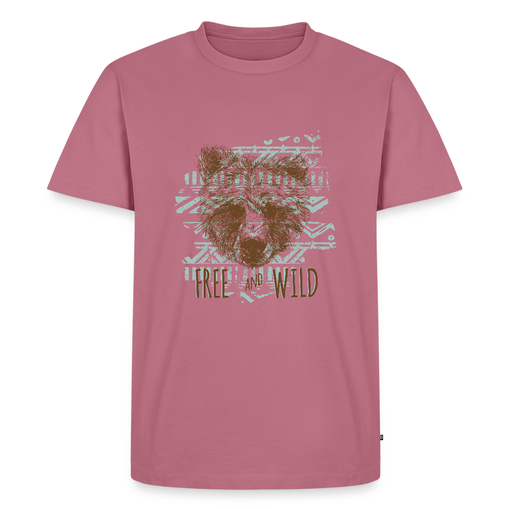 Mannen Premium T-shirt - mauve