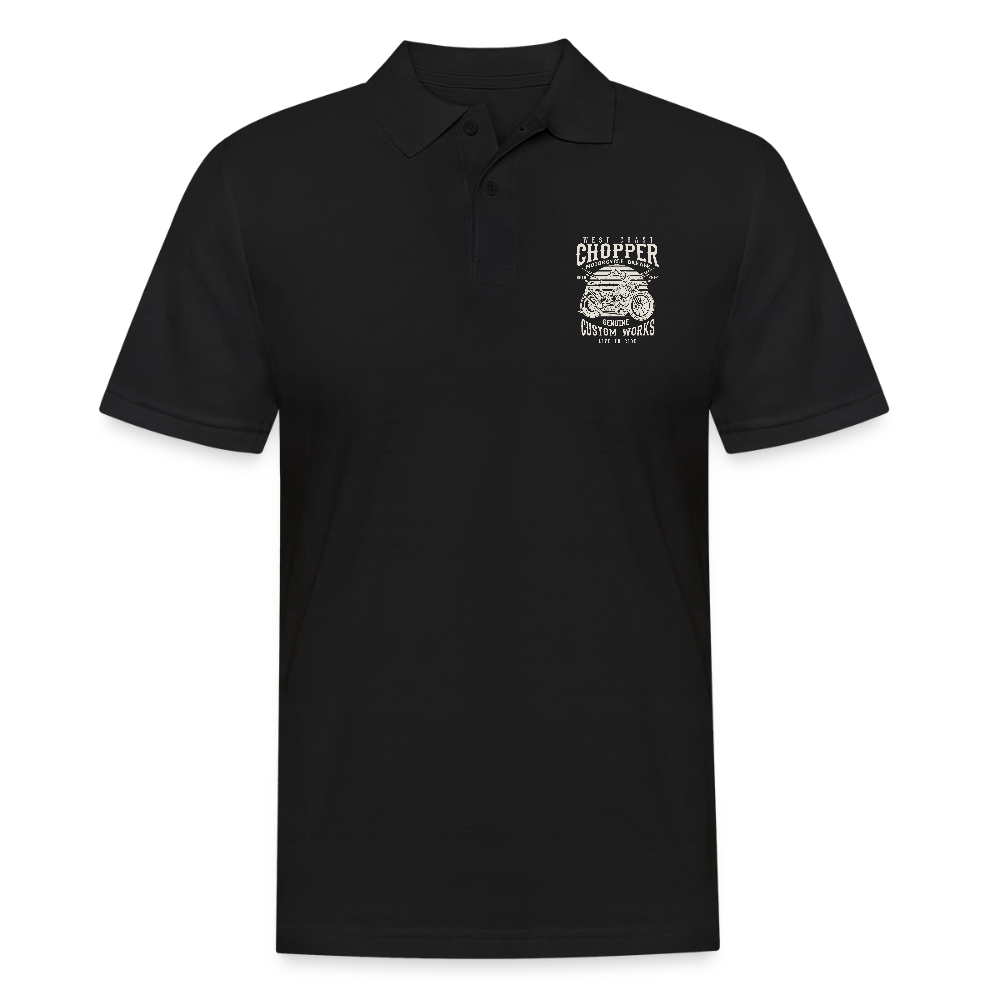 Mannen poloshirt - zwart