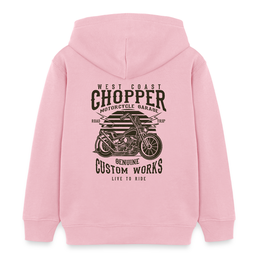Stanley/Stella Kinder-bio-hoodie Mini Cruiser - lichtroze