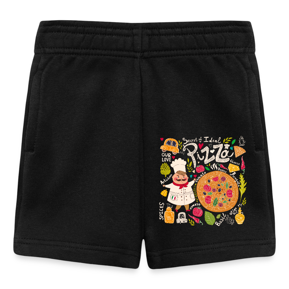 Baby shorts - zwart
