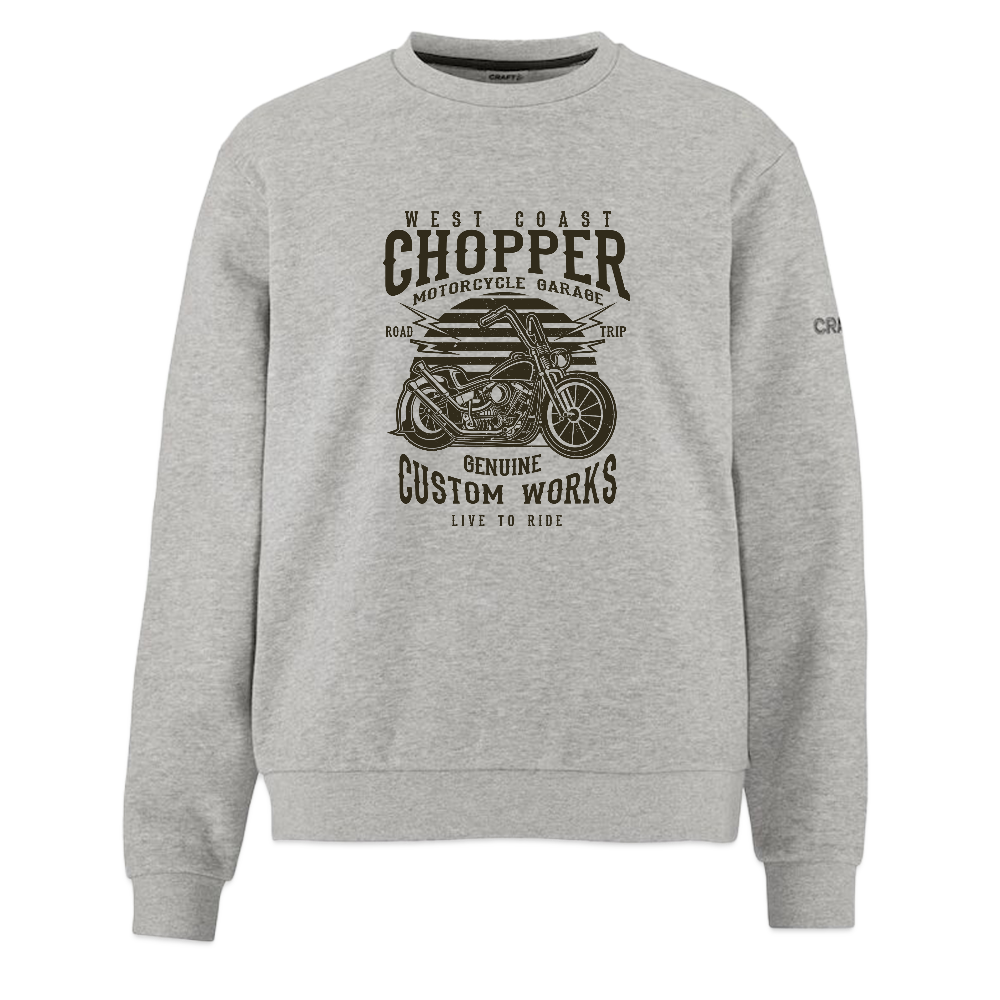 CRAFT Community 2.0 vrouwen sweatshirt - grijs gemêleerd