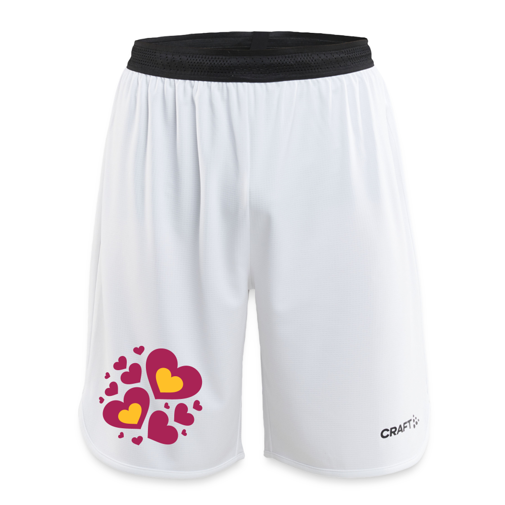 CRAFT Progress mannen basketbalshorts - wit