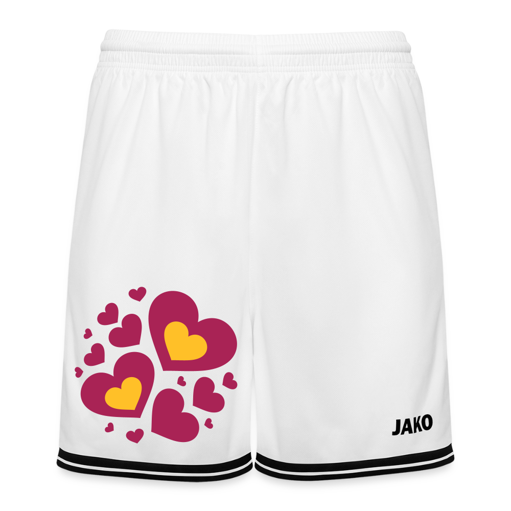 JAKO basketbalshort Center 2.0 - wit/zwart