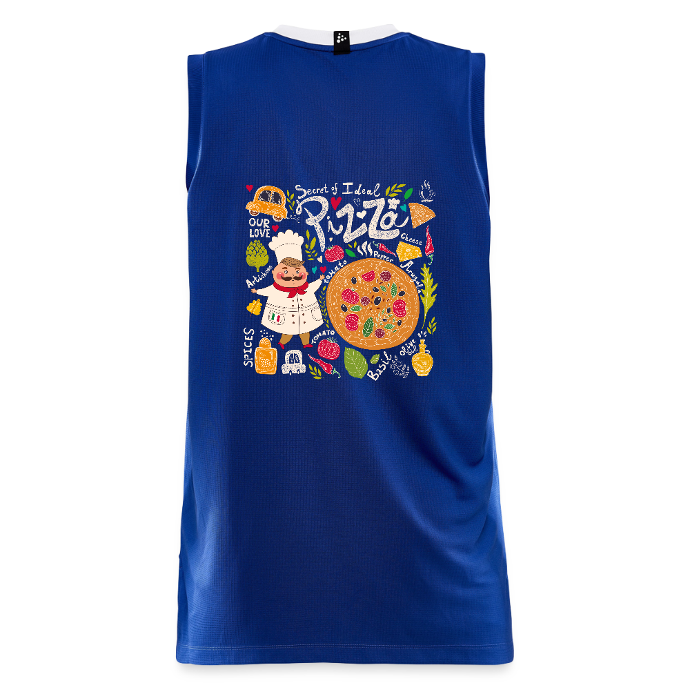 CRAFT Progress mannen basketbalshirt - koningsblauw