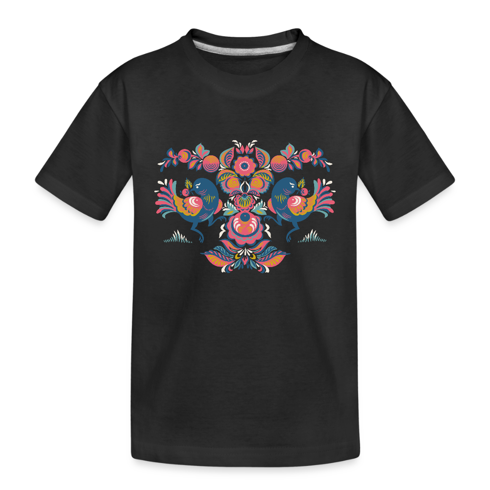 Kinderen premium biologisch T-shirt - zwart