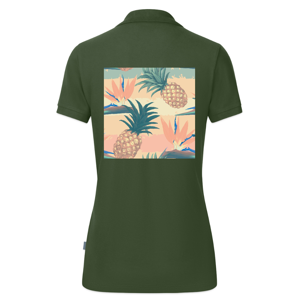 JAKO Vrouwen polo Organic - dennengroen
