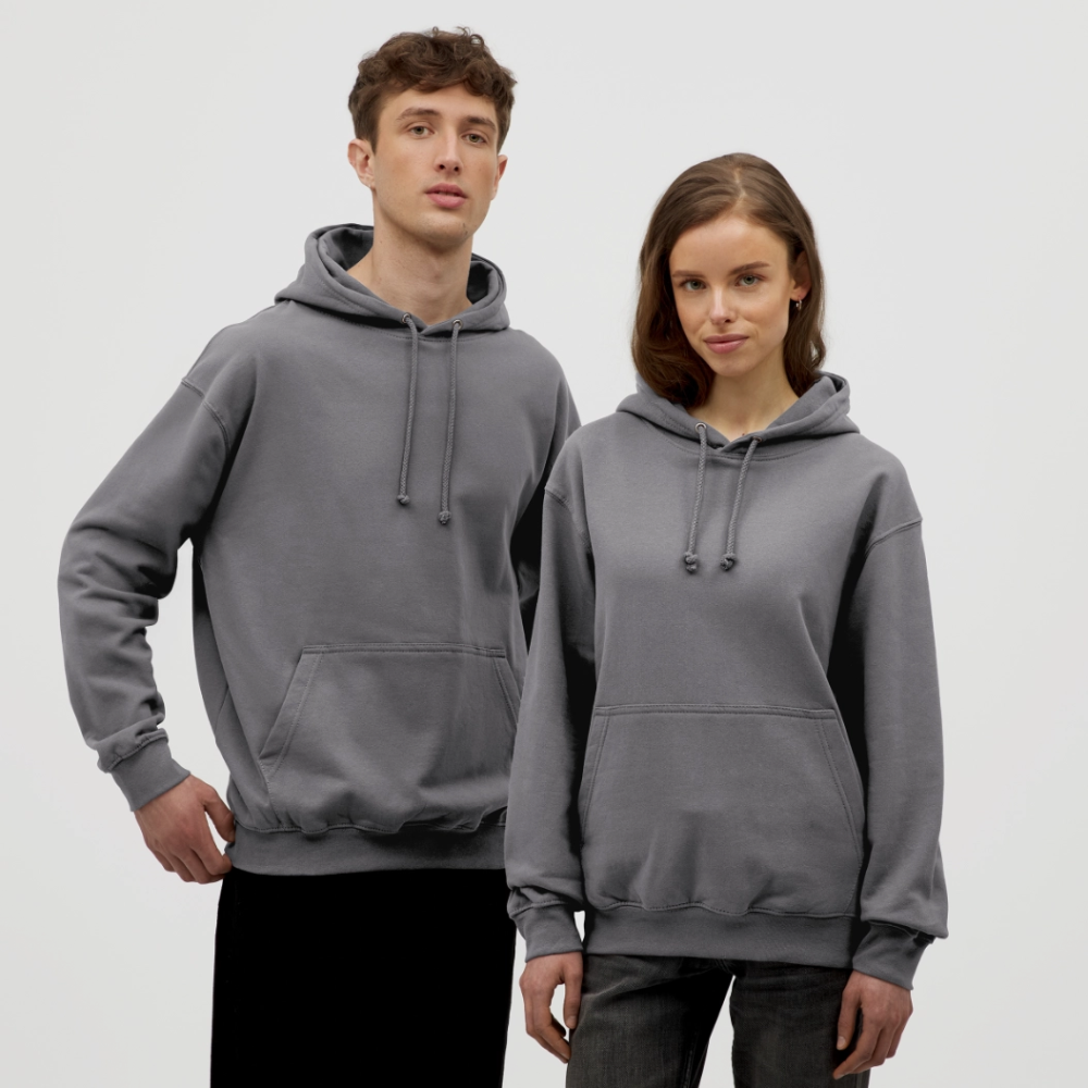Hoodie unisex - middelgrijs