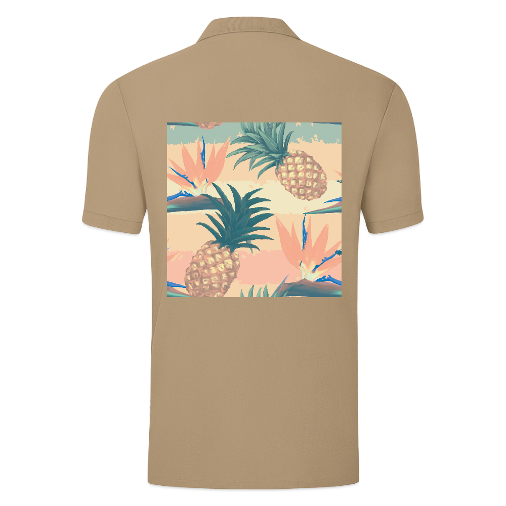 JAKO Mannen Polo Organic - beige