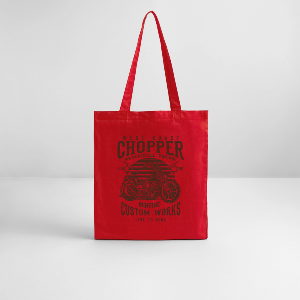 Stanley/Stella bio stoffen tas - rood