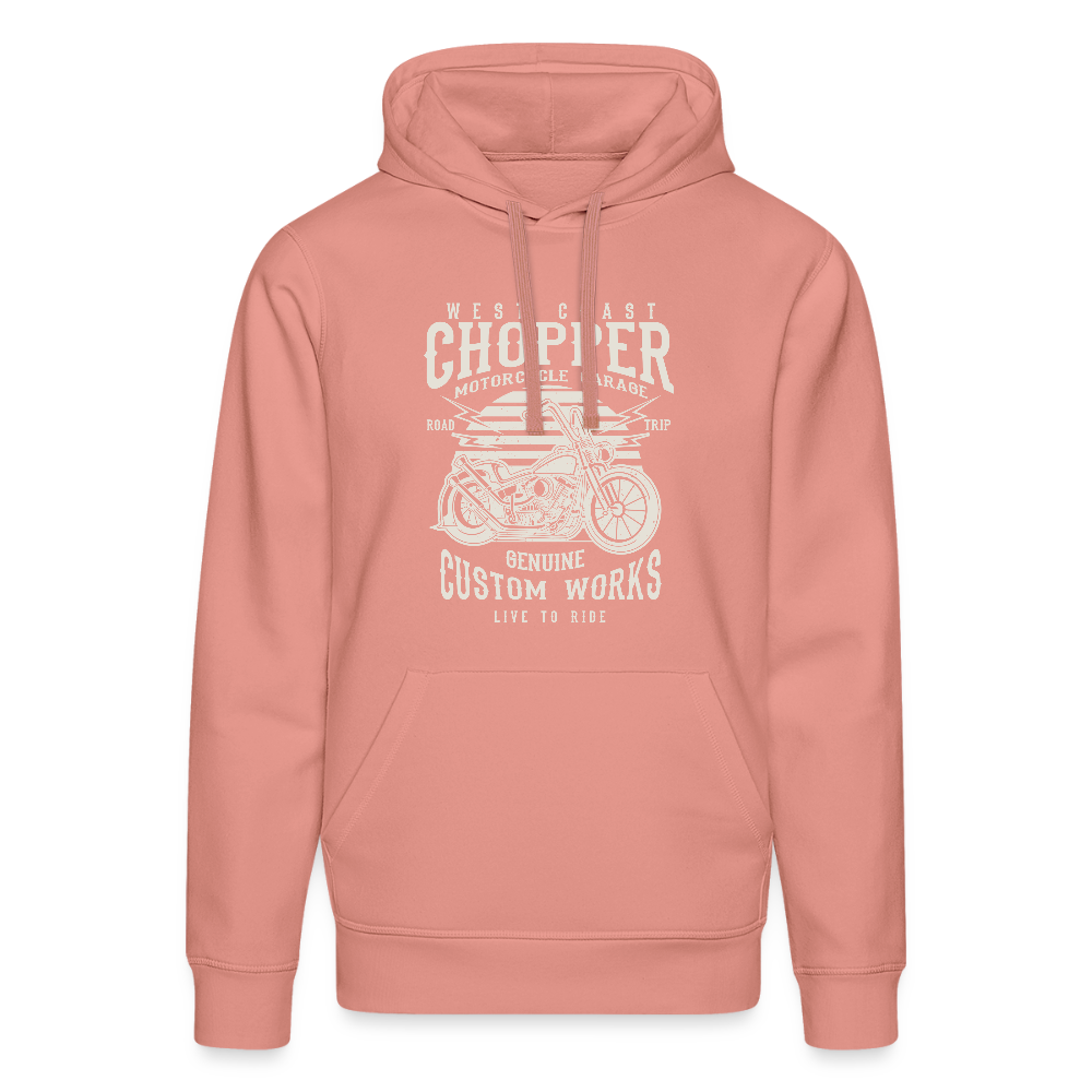 Stanley/Stella Uniseks bio-hoodie DRUMMER - oudroze