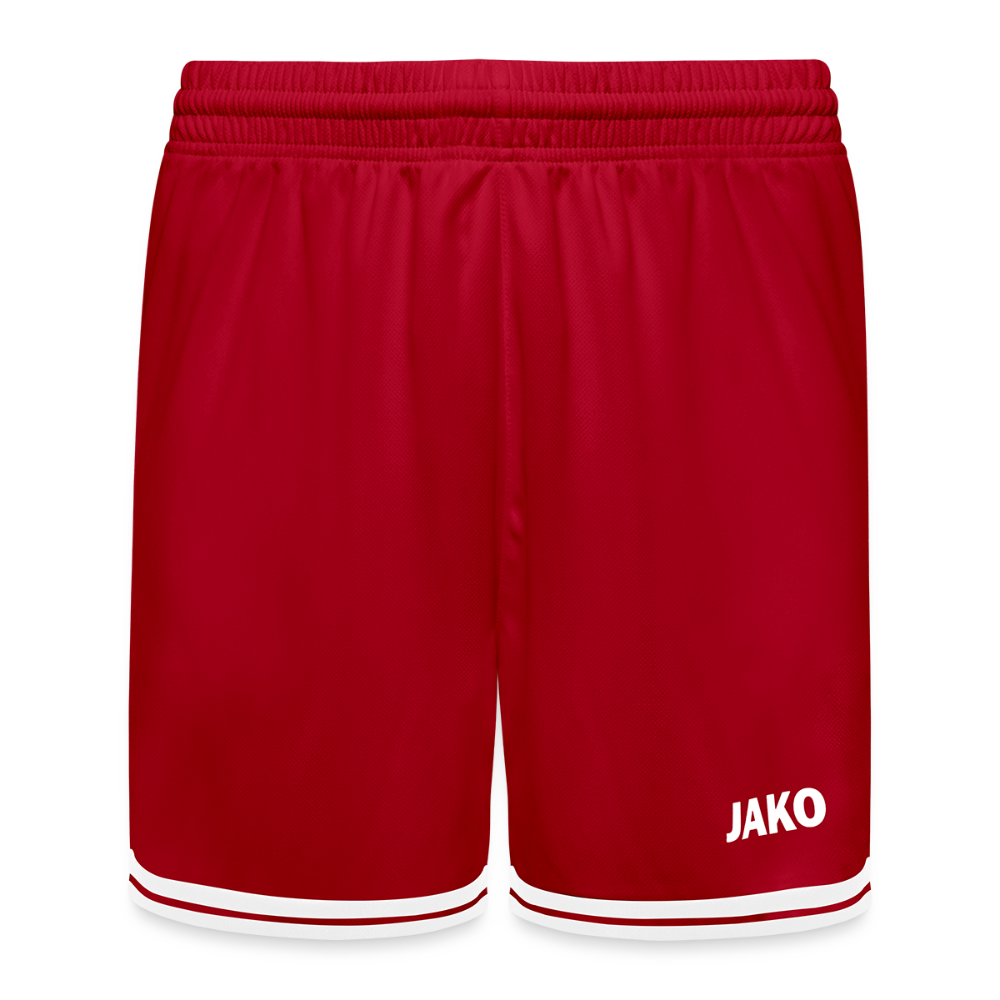 JAKO Kinderbasketbalshort Center 2.0 - rood/wit