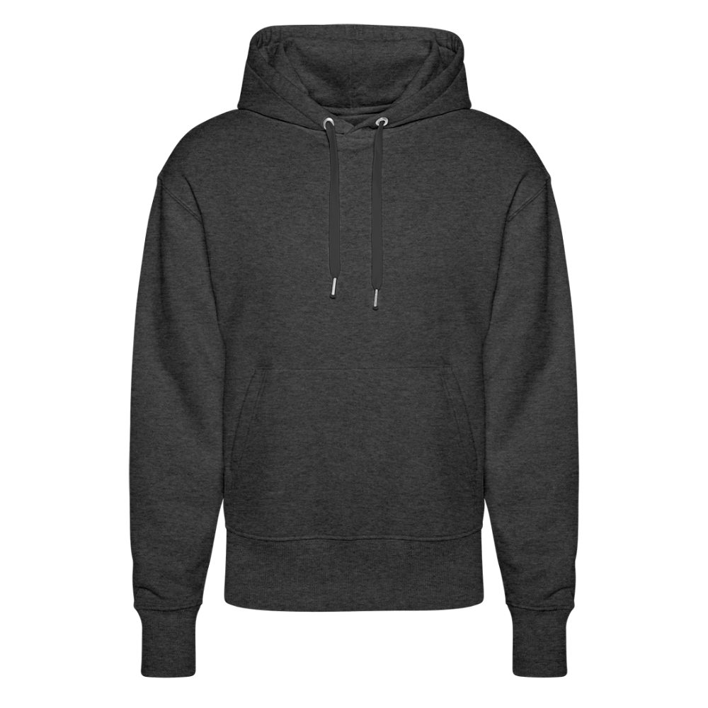 Stanley/Stella Uniseks relaxed fit bio-hoodie SLAMMER - donkergrijs gemêleerd