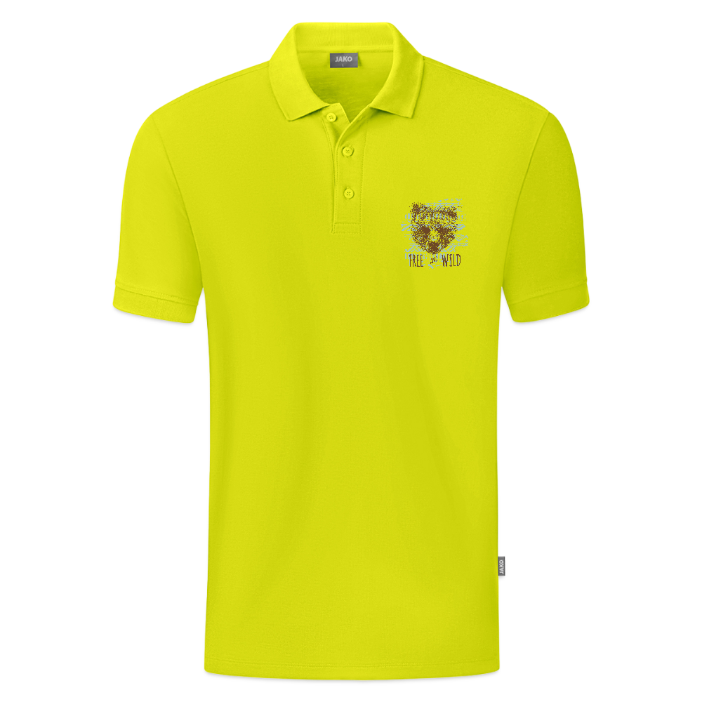 JAKO Kinderpolo Organic - limegroen
