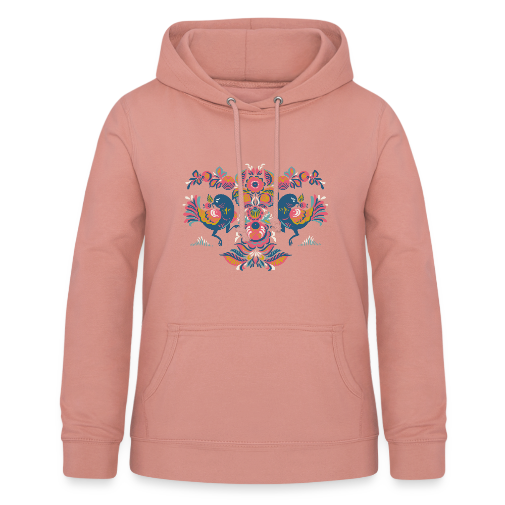 Vrouwen hoodie - altrosa