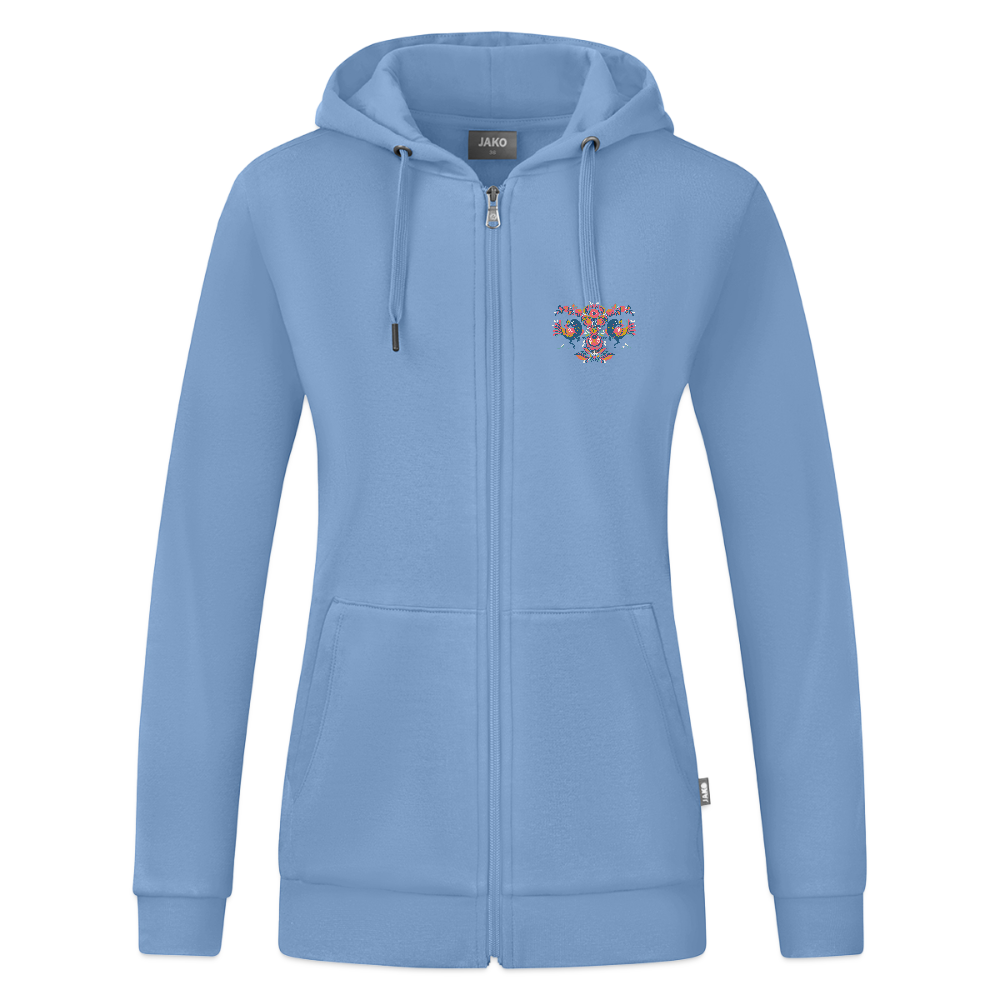 JAKO Vrouwen ziphoodie Organic - sky