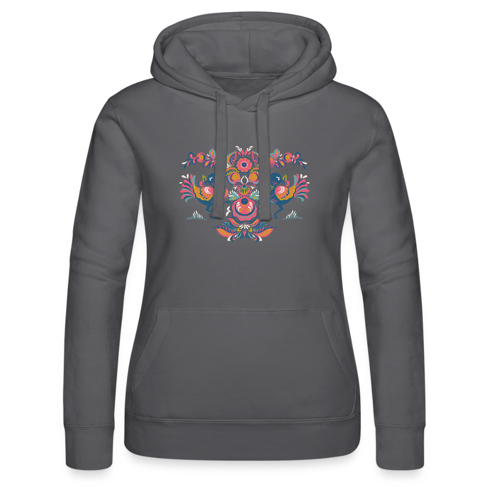 Vrouwenhoodie van Russell - grijs