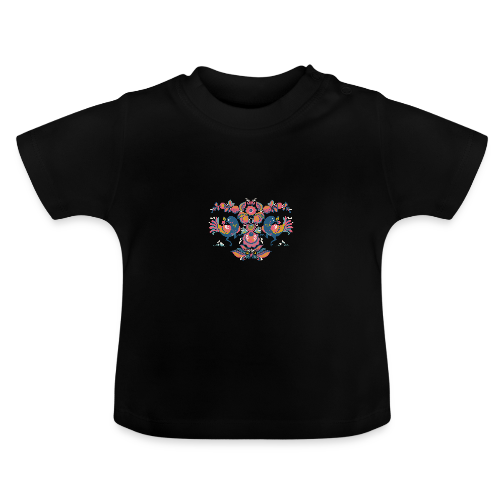 Baby T-shirt - zwart