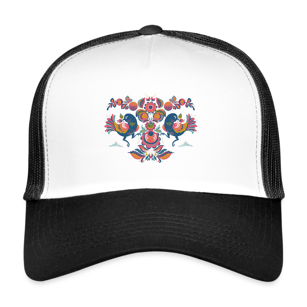 Trucker Cap - wit/zwart