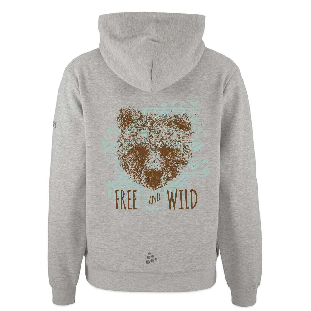 CRAFT Community 2.0 vrouwen hoodie - grijs gemêleerd