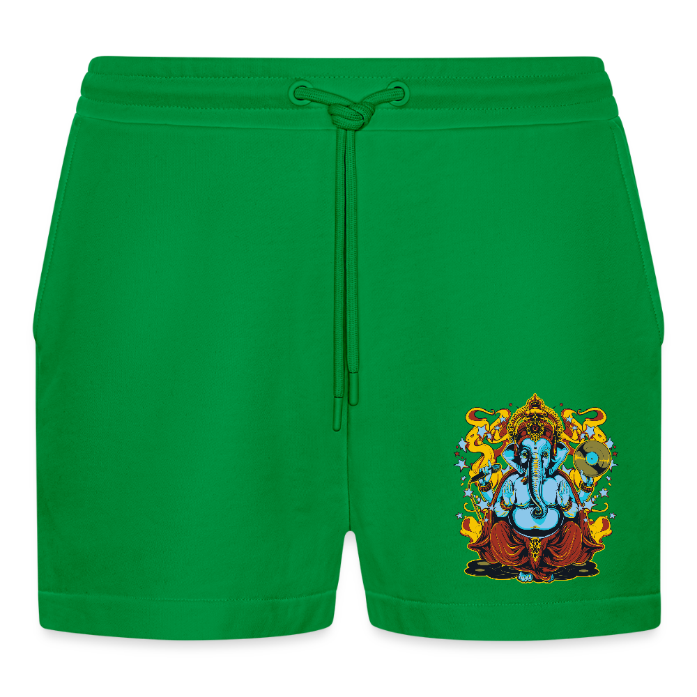 Organic relaxed cropped shorts made in EU - City Green