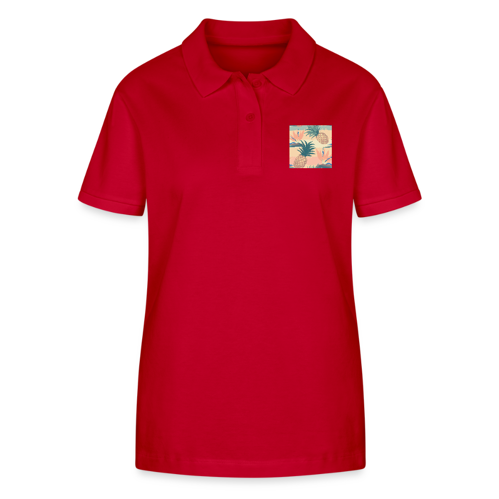 Stanley/Stella Vrouwen bio poloshirt ELLISER - rood