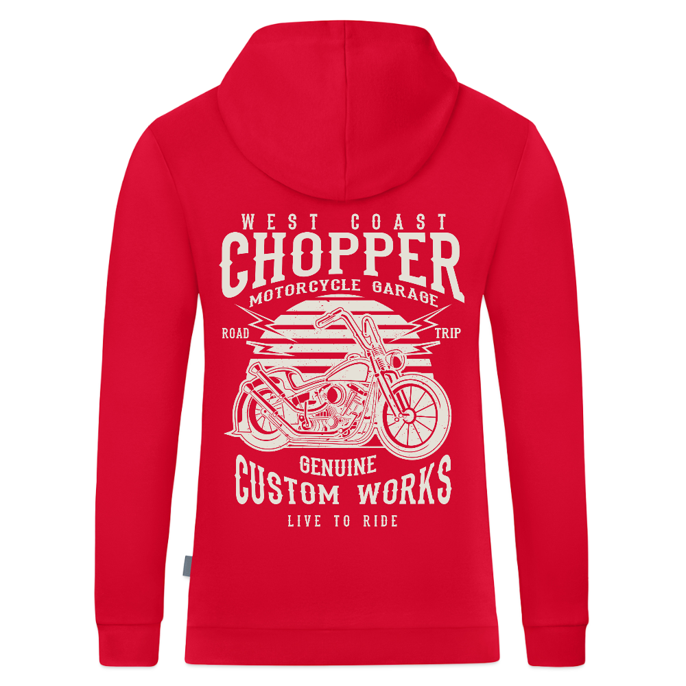 JAKO Kinderhoodie Organic - rood