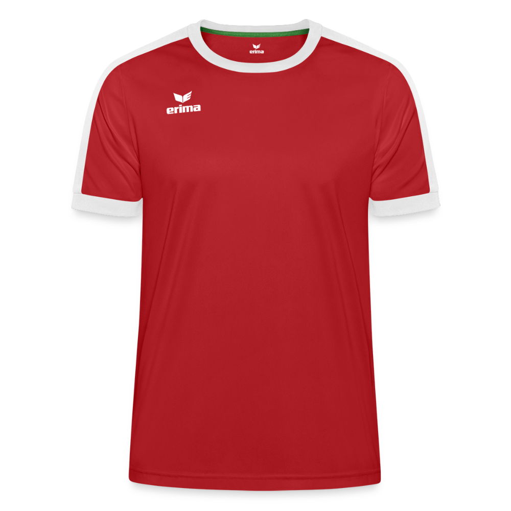 Erima Uniseks Retro Star shirt - rood/wit