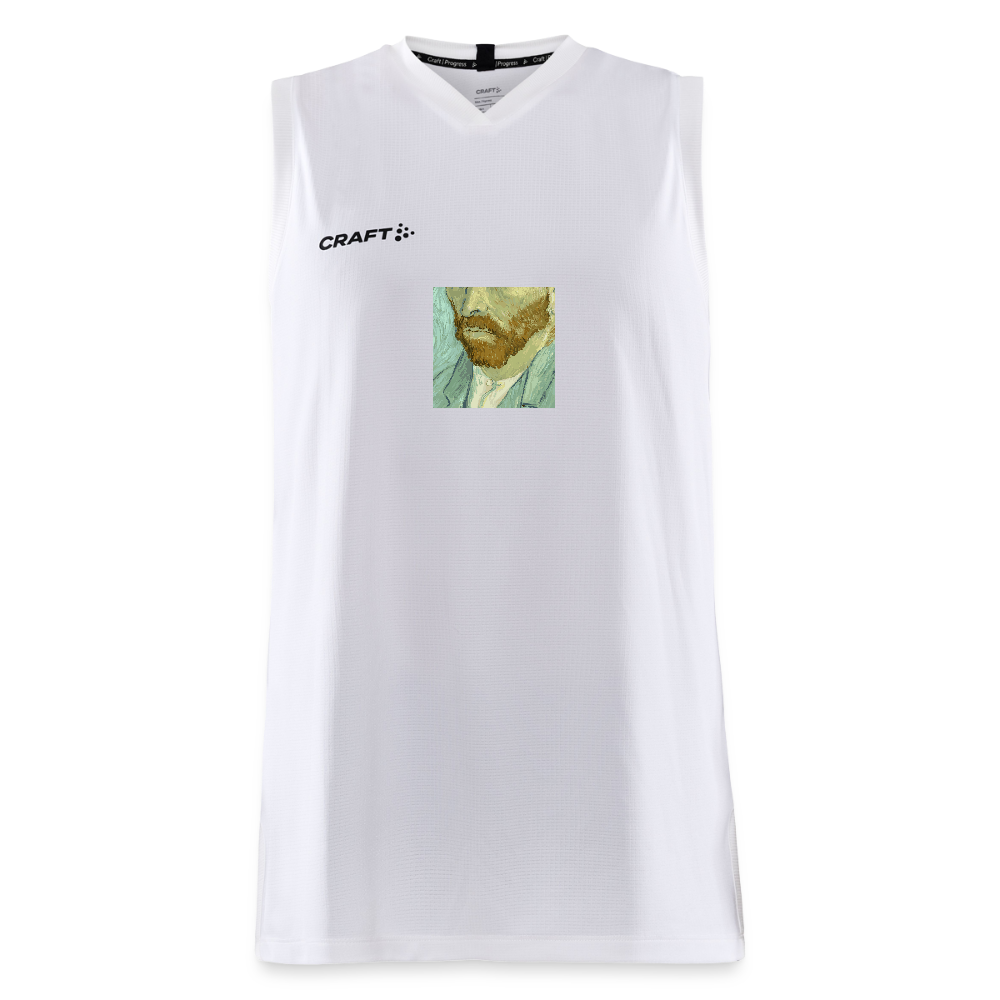 CRAFT Progress mannen basketbalshirt - wit