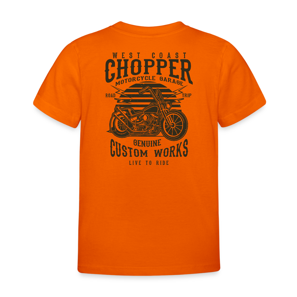 Kinderen T-shirt - oranje