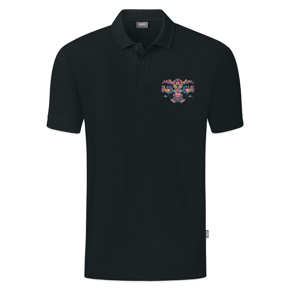 JAKO Mannen Polo Organic - zwart