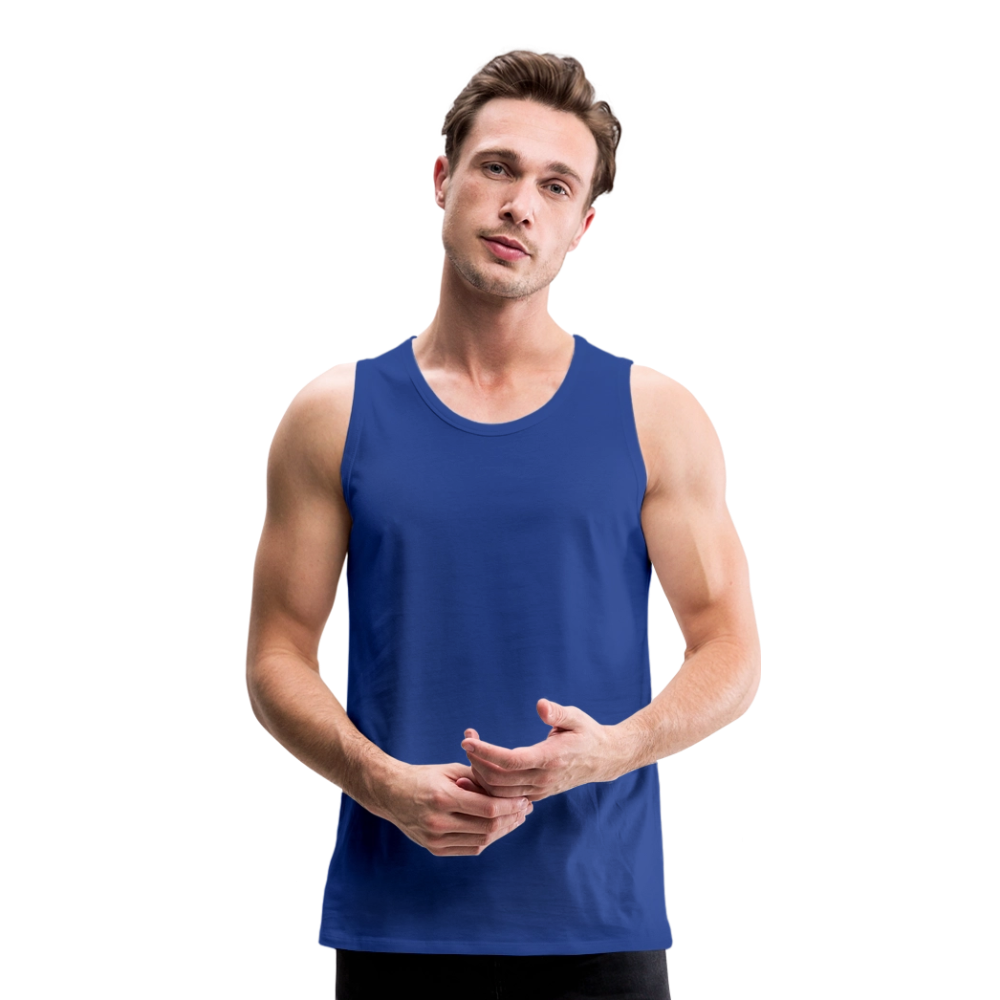Mannen Premium tank top - koningsblauw