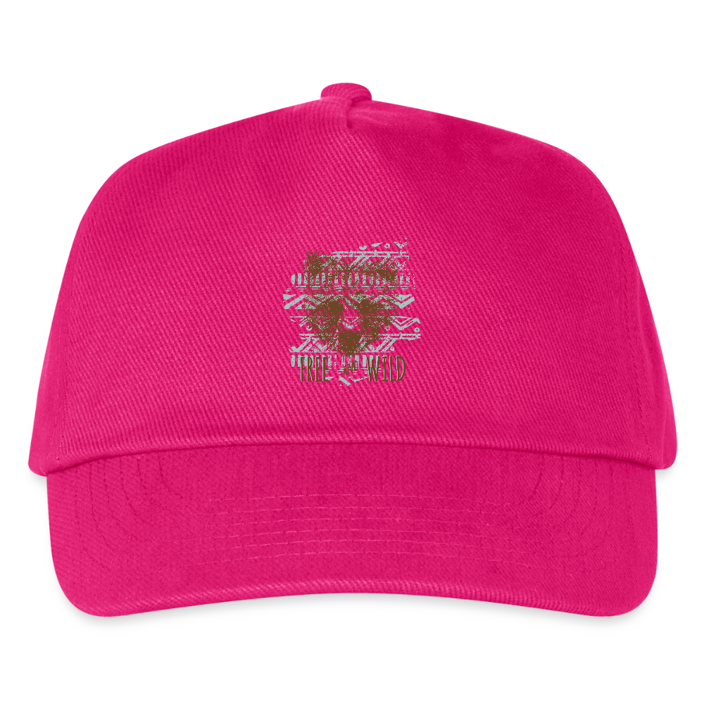 Kinder basecap - fuchsia