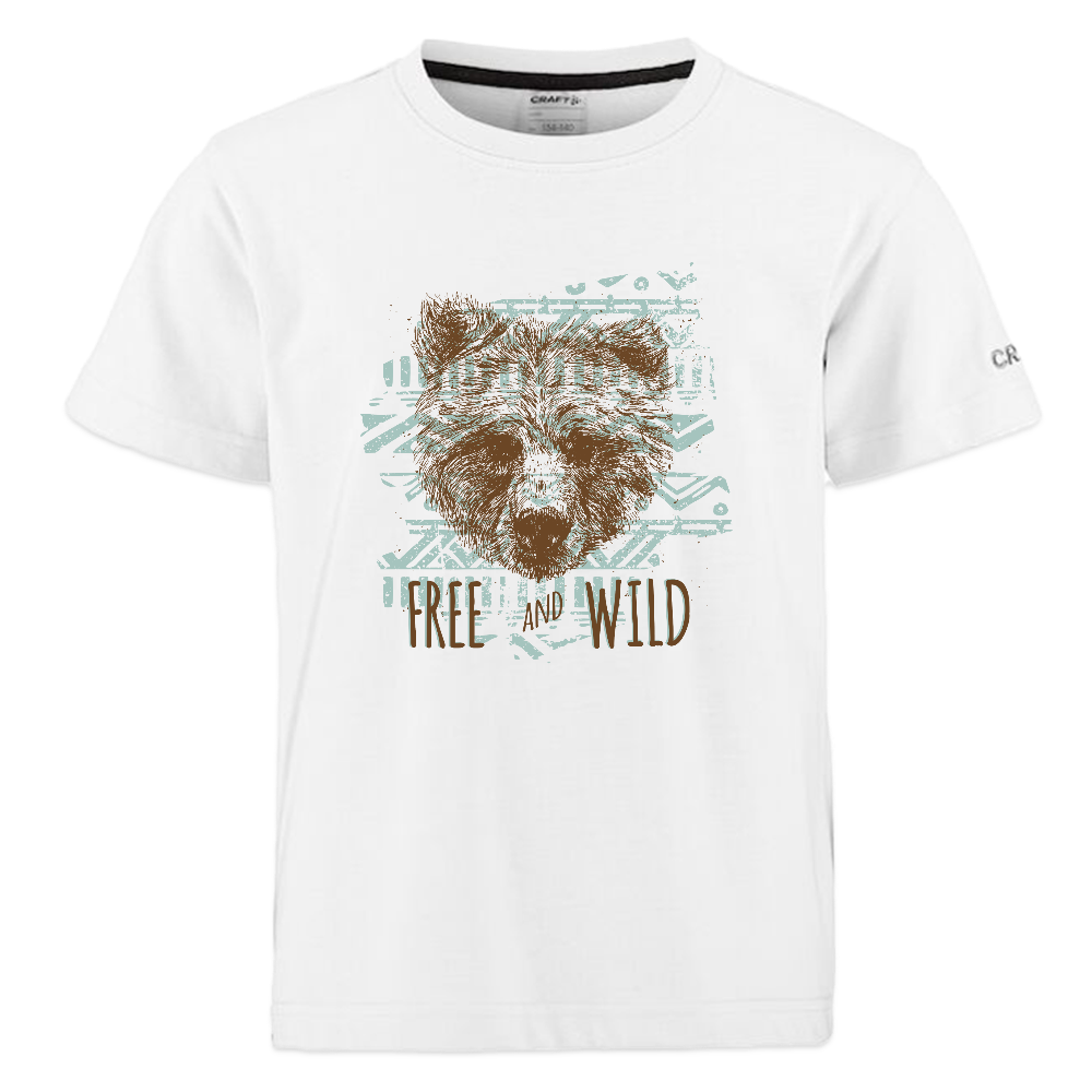 CRAFT Community 2.0 tieners T-shirt - wit