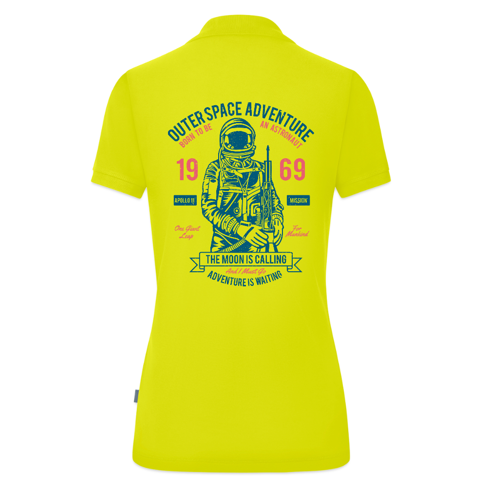 JAKO Vrouwen polo Organic - limegroen