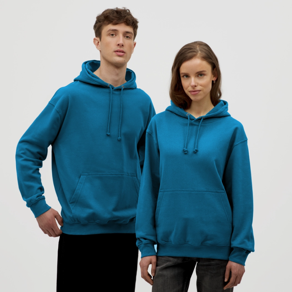 Hoodie unisex - diepzeeblauw